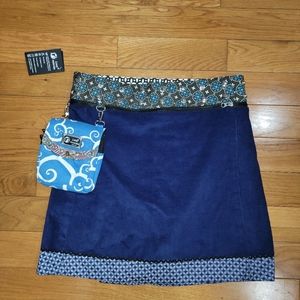 Zand Amsterdam Reversible Mini Skirt One Size